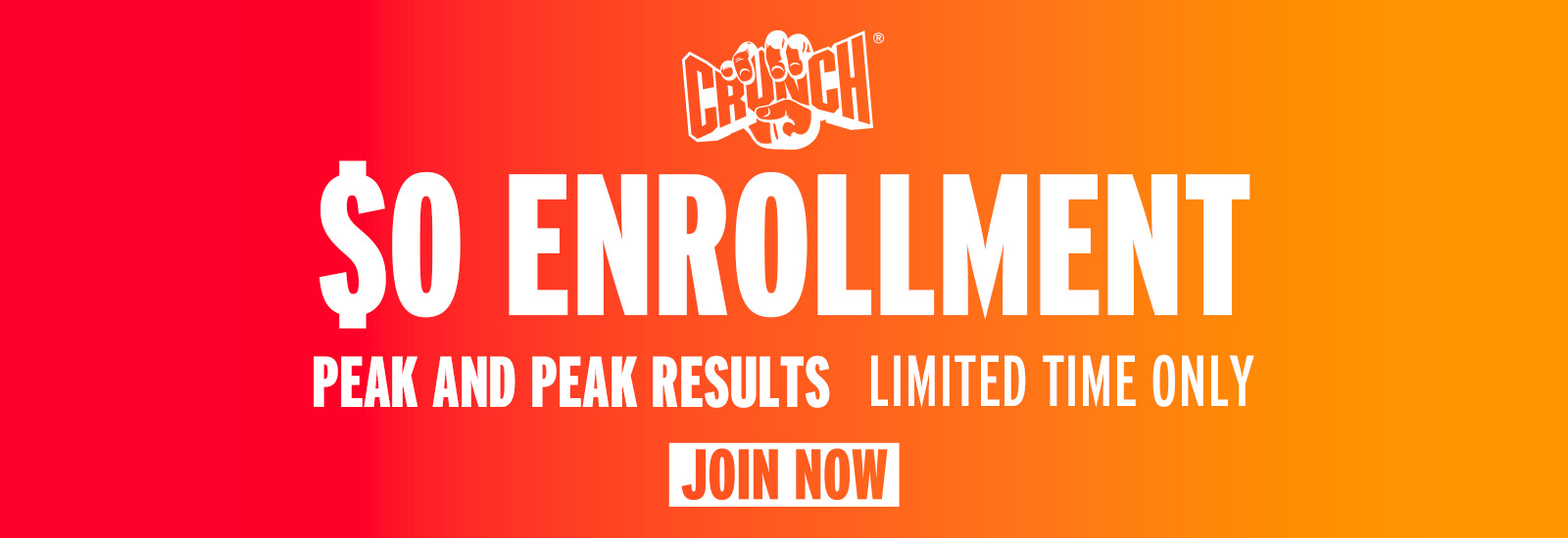 Join Today for $0 Enrollment